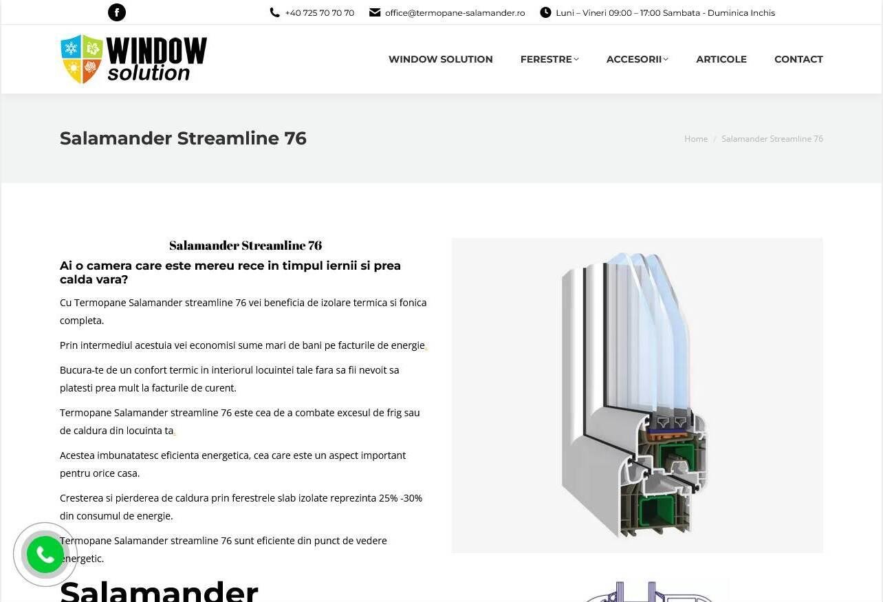 Salamander Streamline 76 Termopane Bucuresti Termopan 1