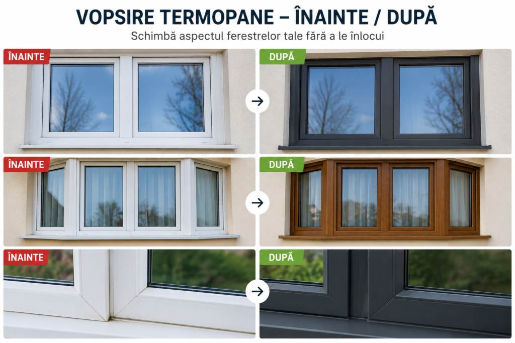 vopsire termopane