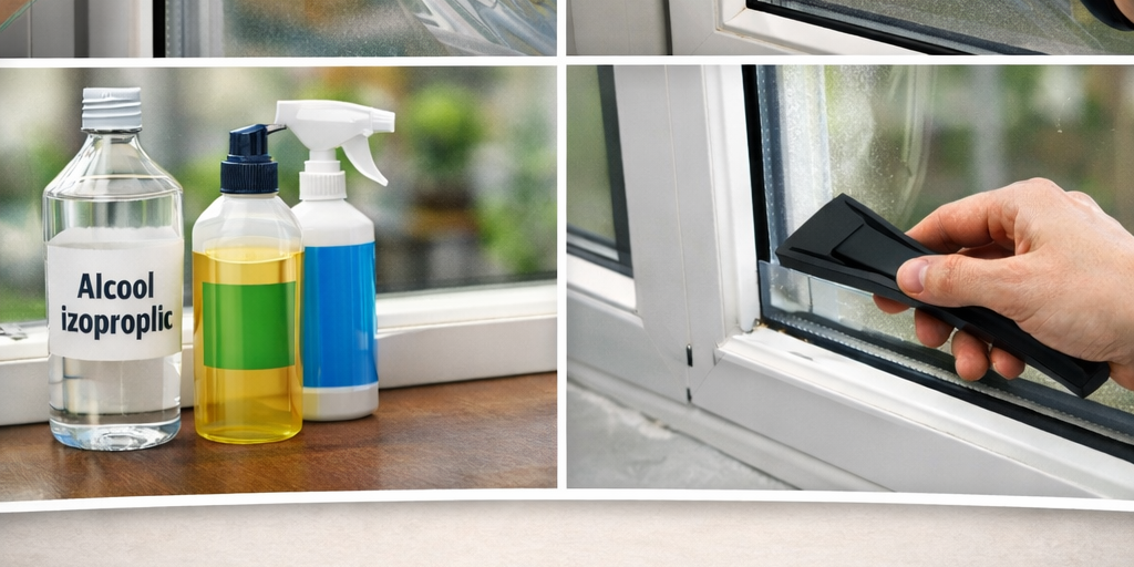 cu ce se ia folia de pe geamuri termopan