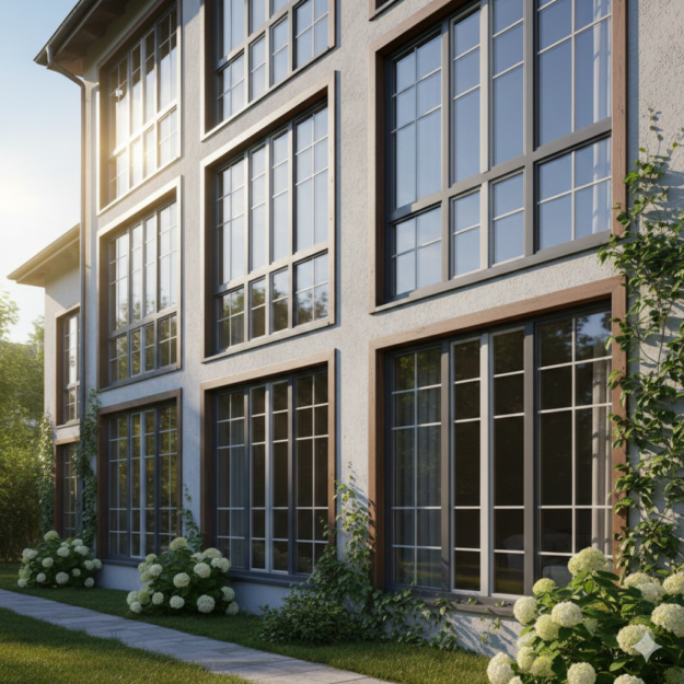 Geam termopan cu sprosuri Geam termopan cu sprosuri